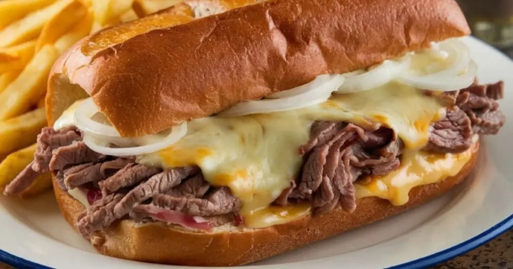 cheesesteak sandwich