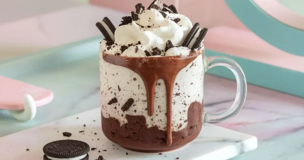 oreo mug cake