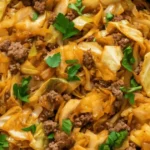 beef and cabbage recipe